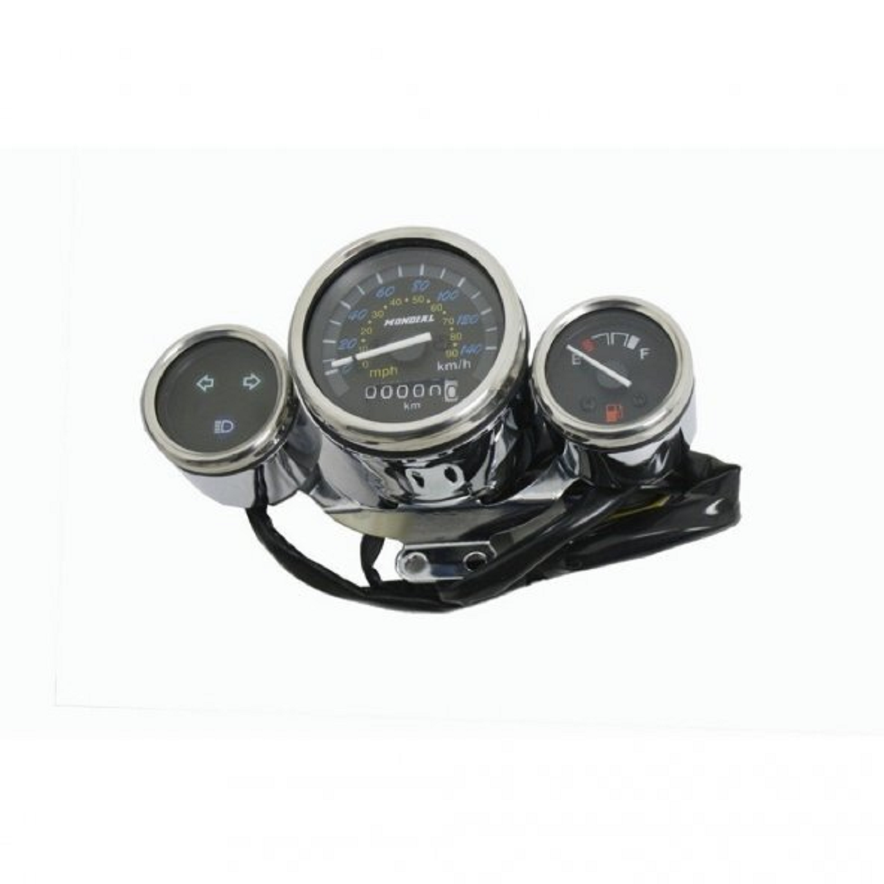 Mondial 125 ZNU Kilometre Saati 140km Üçlü Saat Prc