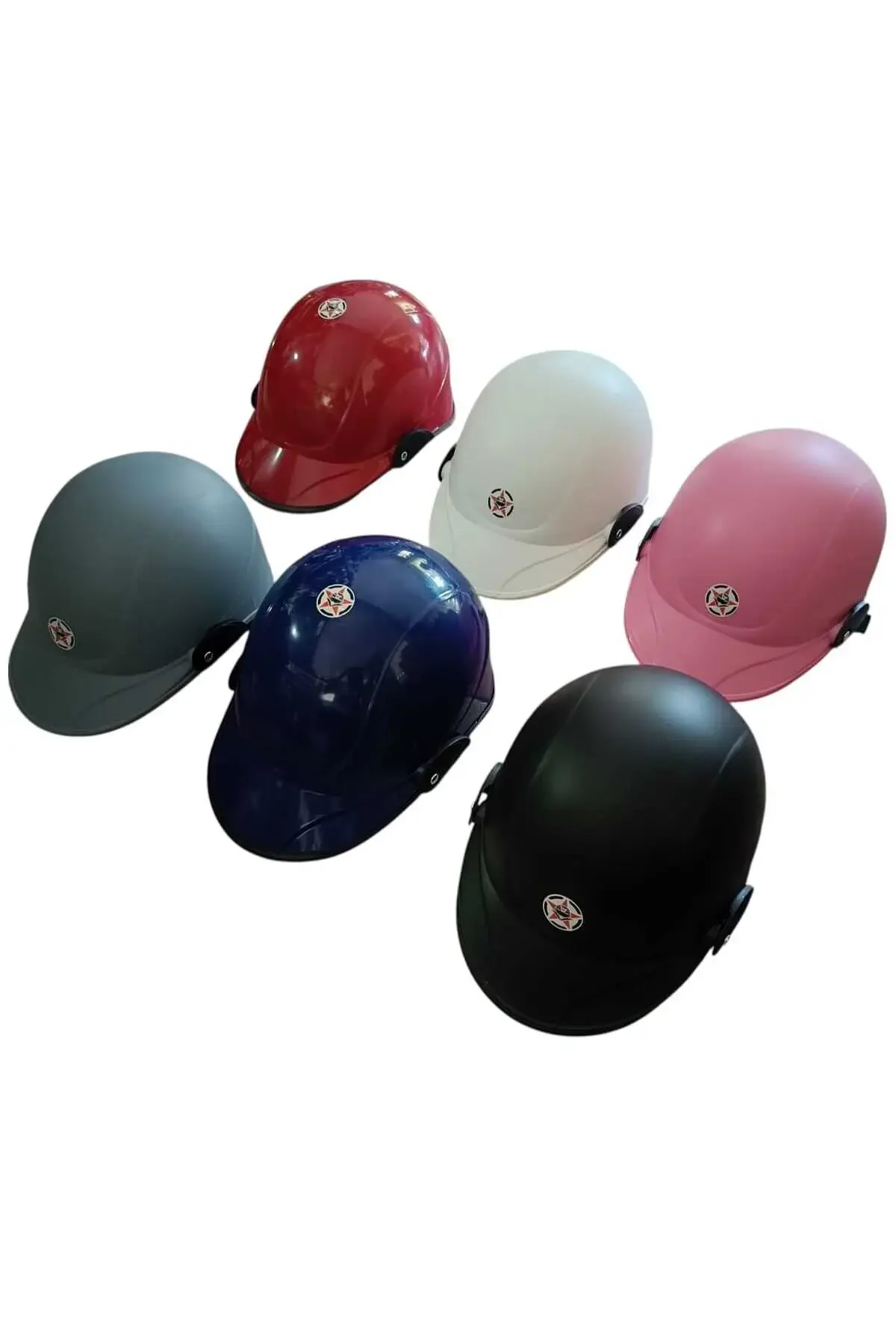 Kask Jokey Tip Camlı Karışık Renk Monero