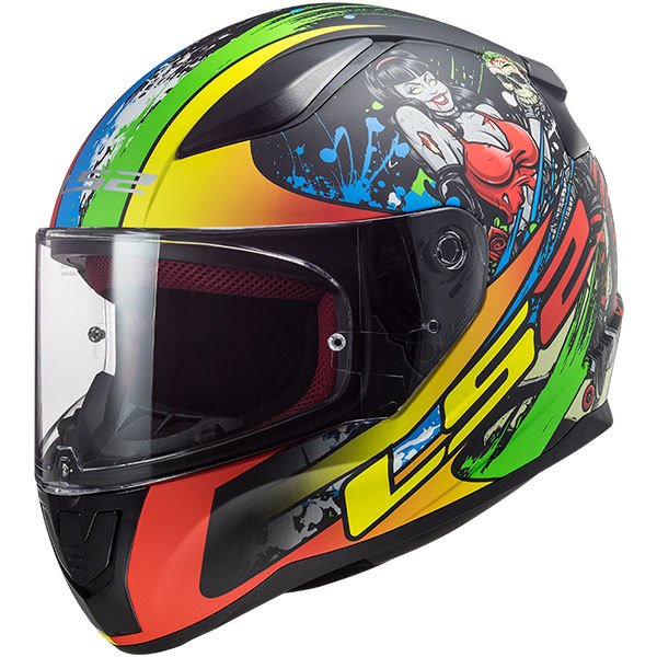 Motosiklet Kask Rapıd Fıesty Mat Siyah Beden:l Ls2