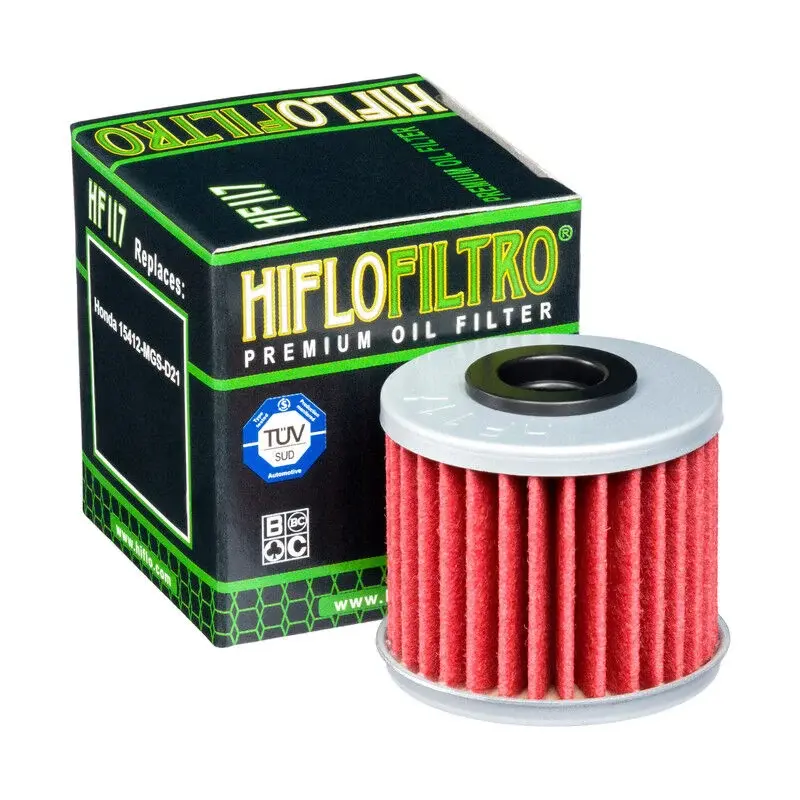 Motosiklet Şanzıman Filtresi HF117 Hiflo
