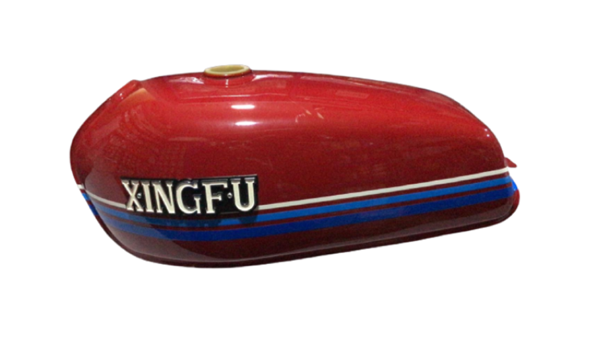 Xingfu 250 Benzin Deposu Logolu Musluklu Kırmızı Orjinal