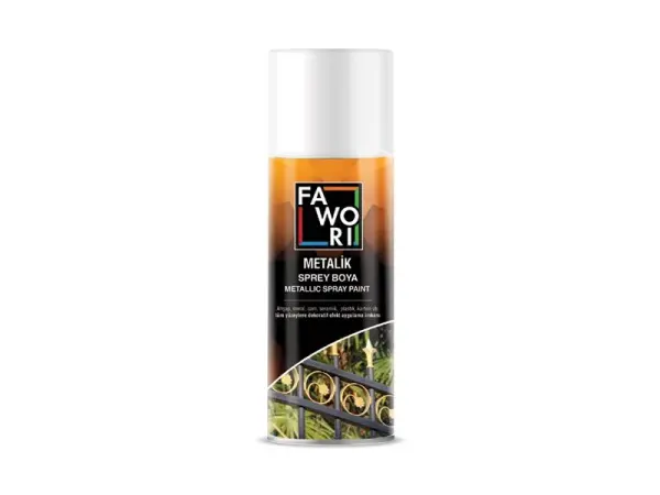 Fawori Sprey Boya Metalik Siyah 400ML