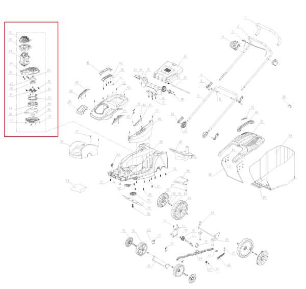 Hyundai C4405 Motor Komple Orjinal
