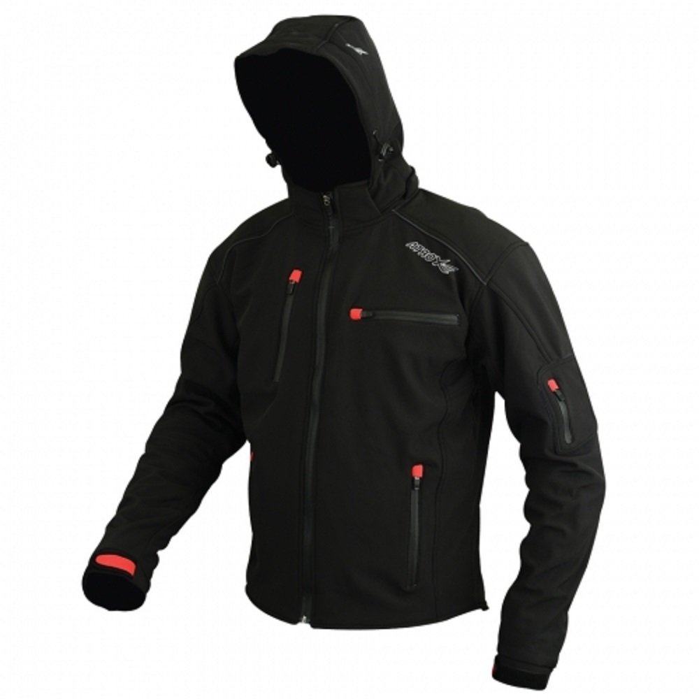 Motosiklet Mont Uzun Tip Siyah Korumalı Kapşonlu Beden:m Prosev