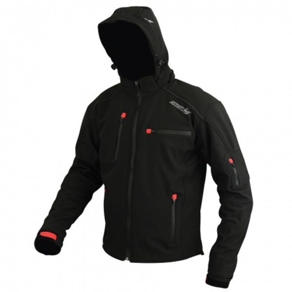 Motosiklet Mont Uzun Tip Siyah Korumalı Kapşonlu Beden:m Prosev