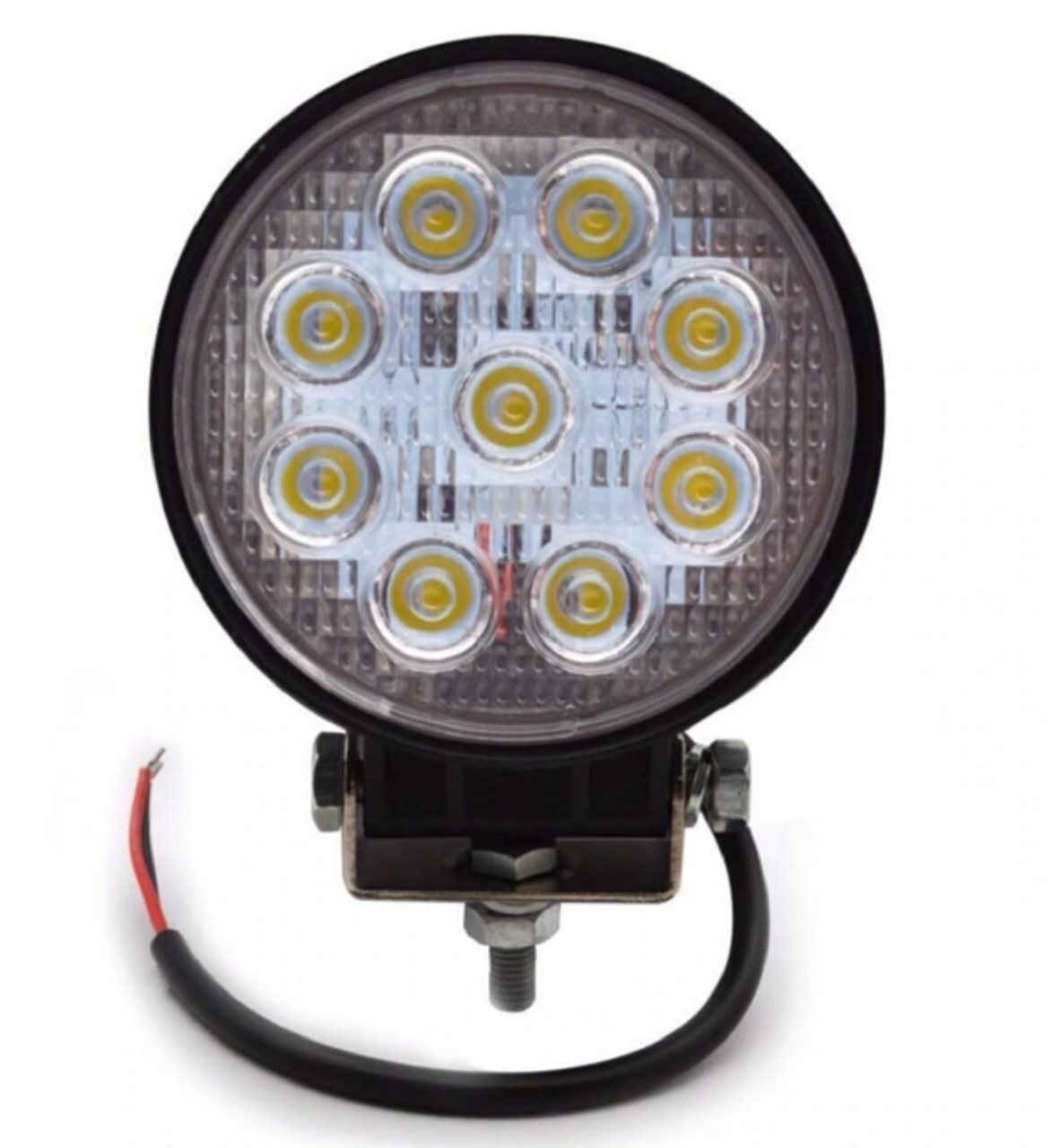 Led Far Yuvarlak Universal 12V-80V 9 Ledli Prc