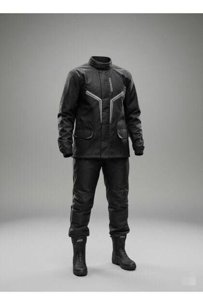 Yağmurluk Takımı Siyah Dikişli Beden: S NSN