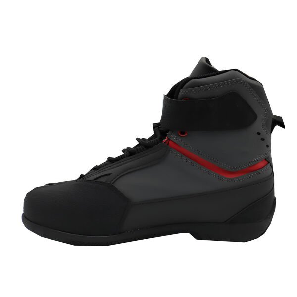 Motosiklet Bot Boxter Air Gri - Kırmızı  Beden:46 Vexo