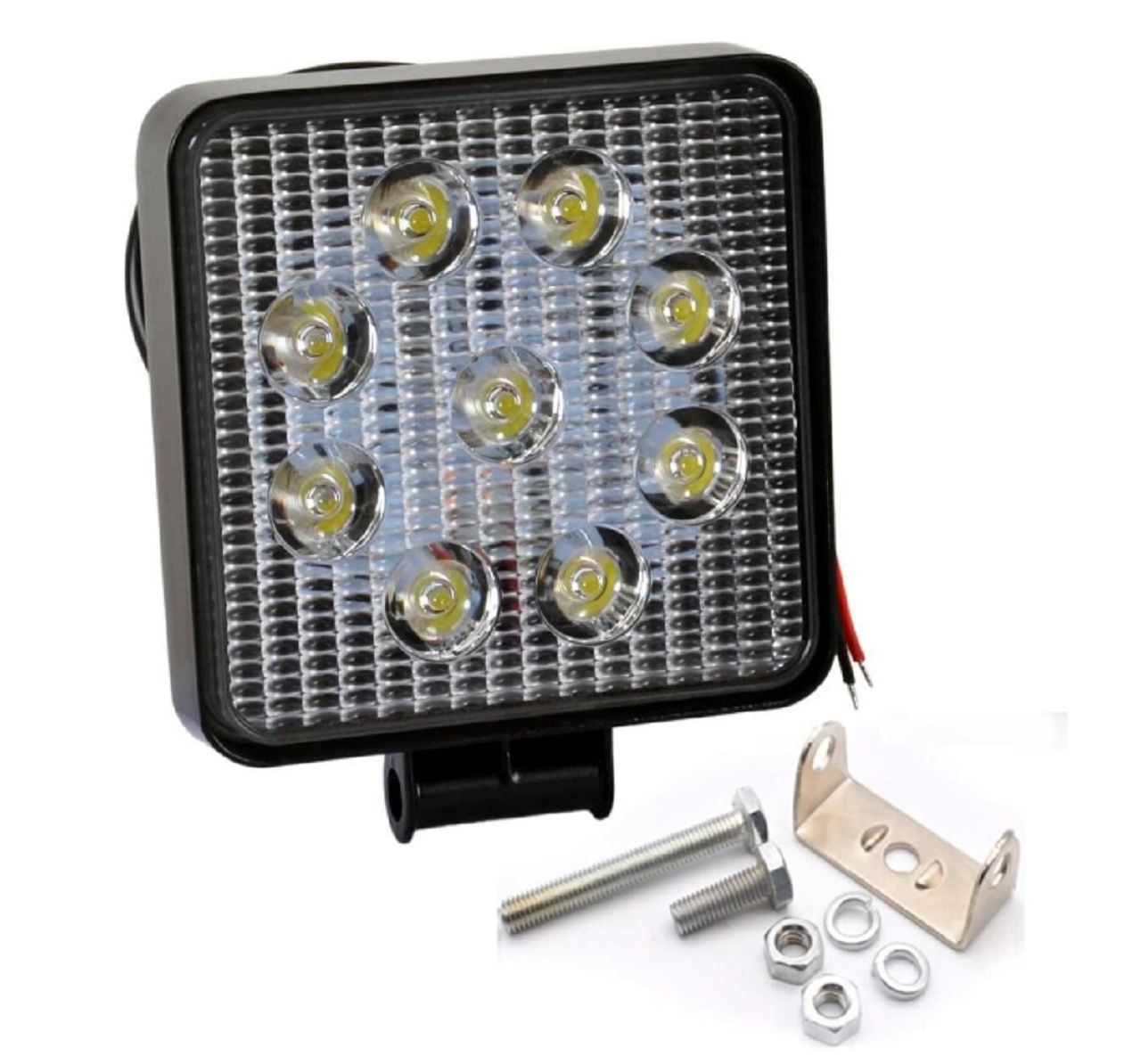 Led Far Kare Universal 12V-80V 9 Ledli Prc