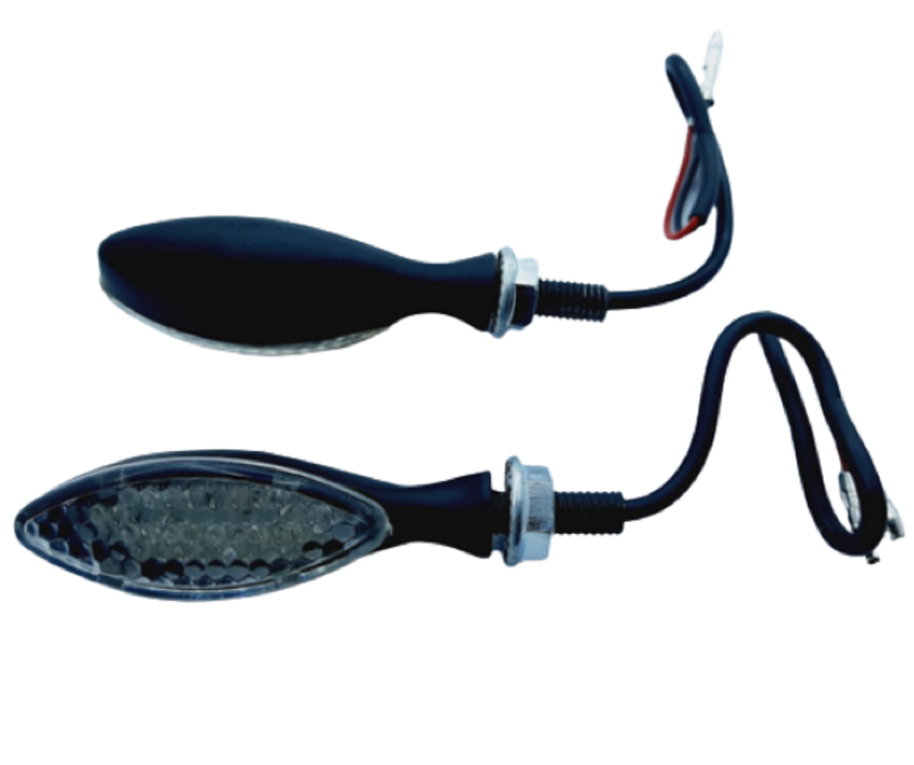 Motosiklet Sinyal Takımı 2 Li Ledli Beyaz Camlı Mini Prc