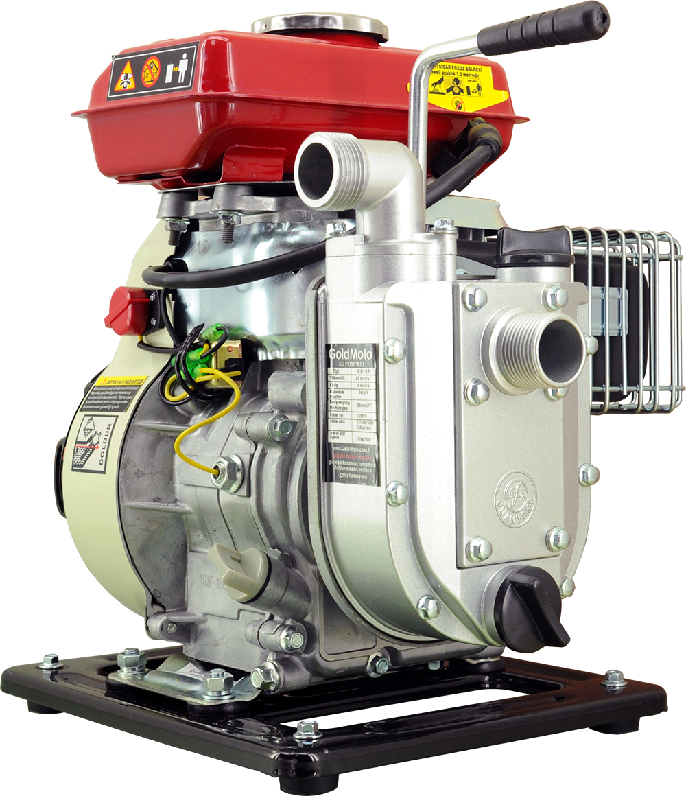 Goldmoto Gm1bp Benzinli Su Motoru 1 Parmak